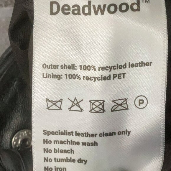 DEADWOOD Leather Jacket - Picture 8 of 10